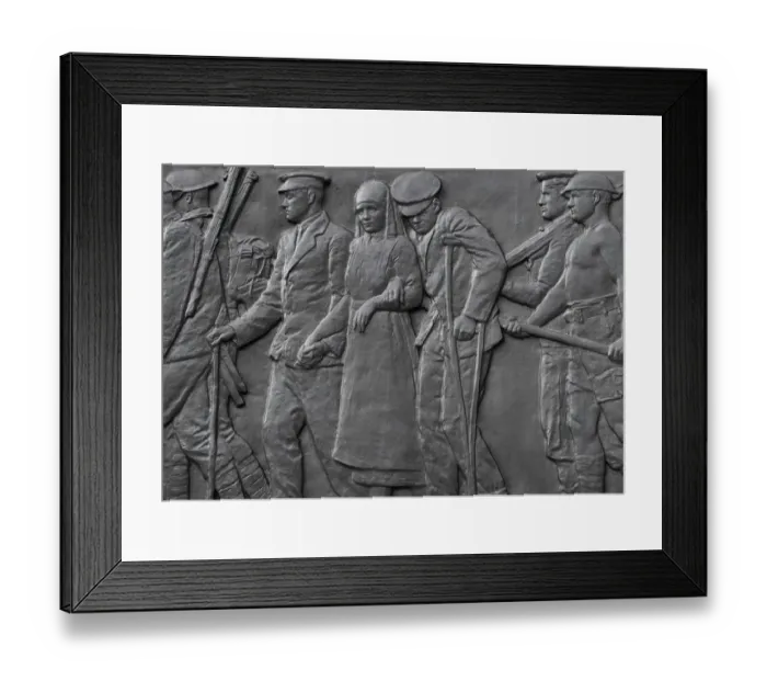 Framed Print : War memorial detail DP220267 Framed Print : War memorial detail DP220267