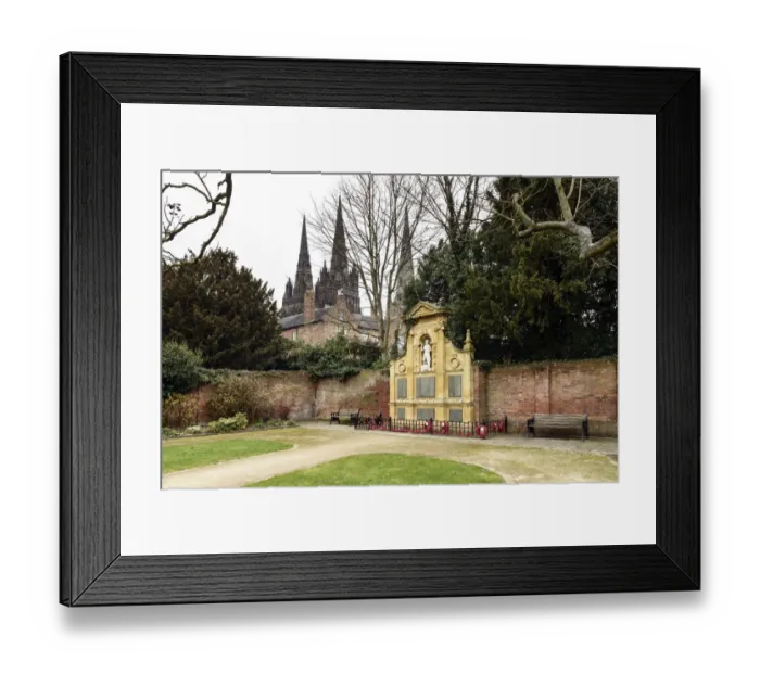 Framed Print : Garden of Remembrance DP186044