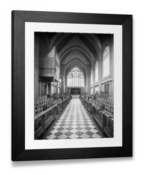 Framed Print : Memorial chapel CC46_00285