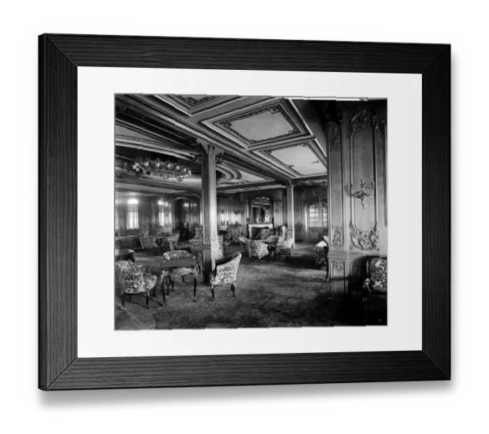 Framed Print : Lounge, RMS Olympic BL24990_005