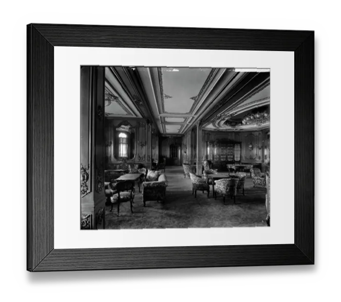 Framed Print : Lounge, RMS Olympic BL24990_006 Framed Print : Lounge, RMS Olympic BL24990_006