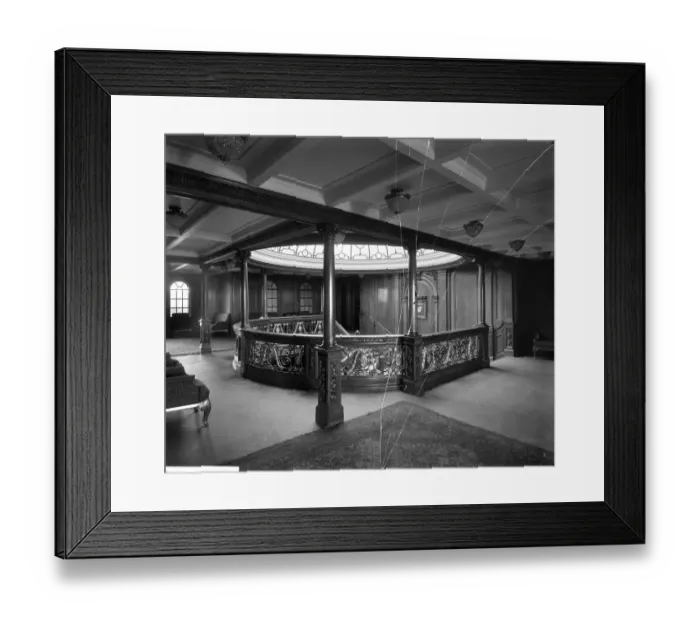Framed Print : Entrance to A deck, RMS Olympic BL24990_007