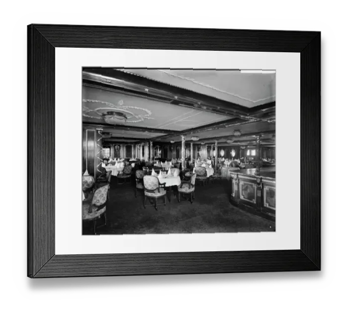 Framed Print : The B saloon, RMS Olympic BL24990_008