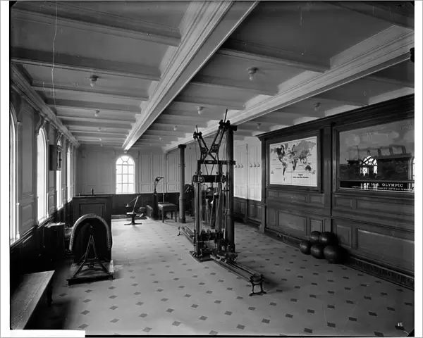 Gymnasium, RMS Olympic BL24990_015