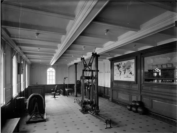 Gymnasium, RMS Olympic BL24990_015