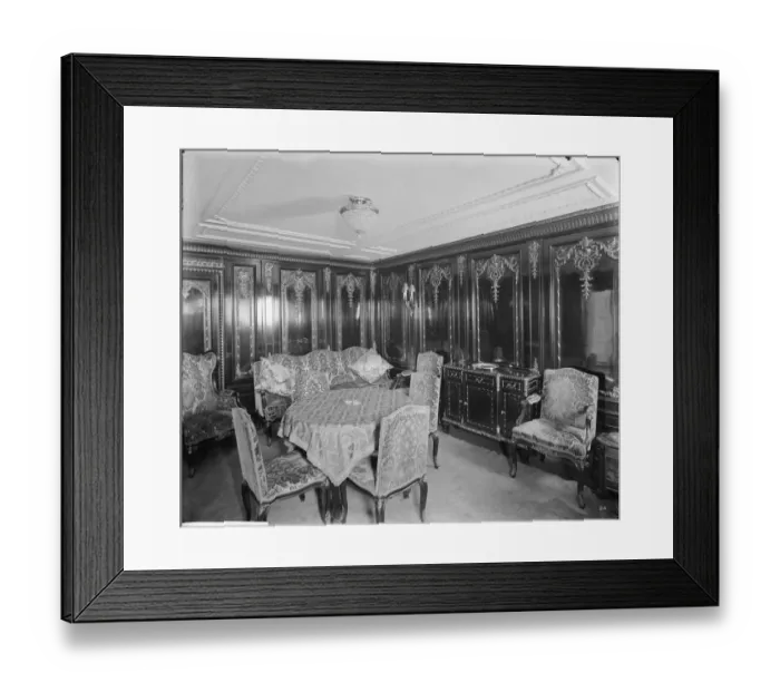Framed Print : Sitting room, RMS Olympic BL24990_024