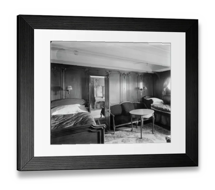 Framed Print : Bedroom suite, RMS Olympic BL24990_028