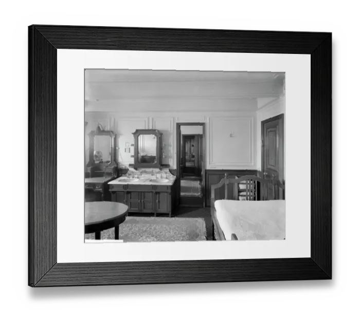 Framed Print : Bedroom suite, RMS Olympic BL24990_029