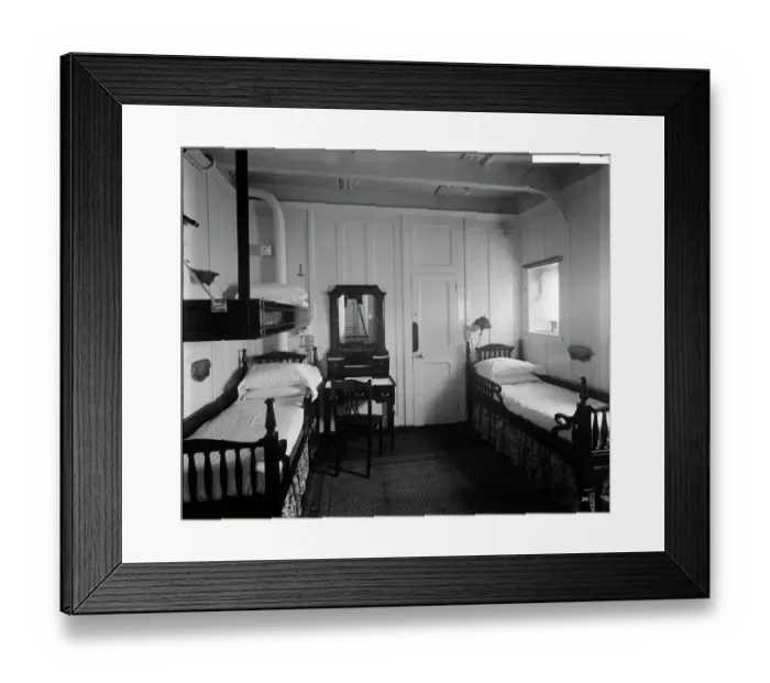 Framed Print : 3-berth cabin, RMS Olympic BL24990_030