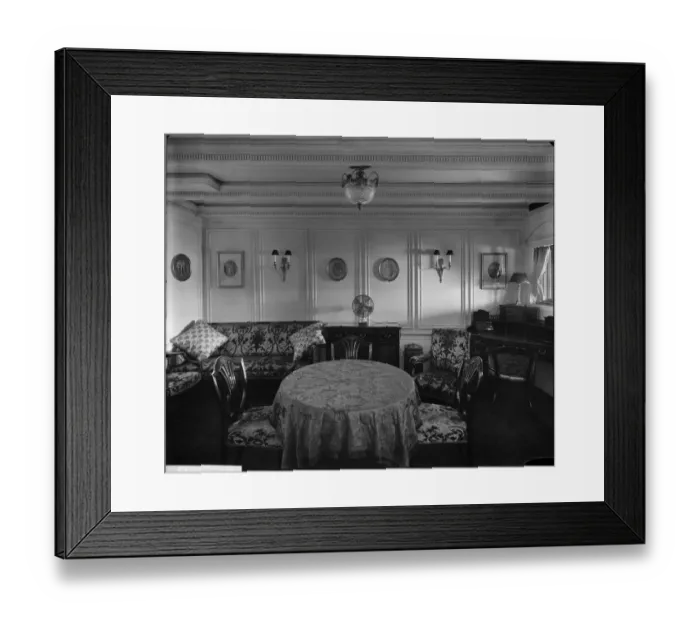 Framed Print : Adam sitting room, RMS Olympic BL24990_034