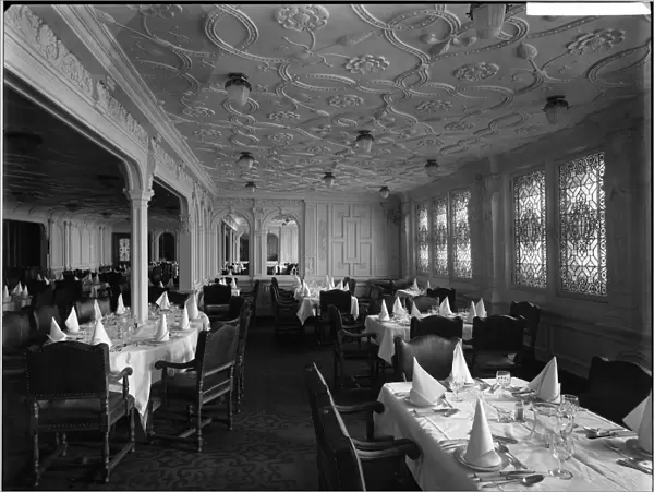 1st class saloon, RMS Olympic BL24990_037