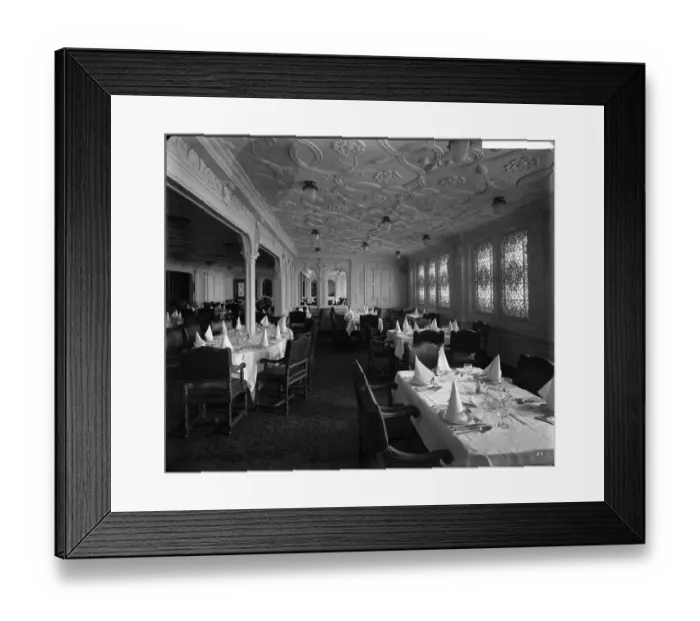 Framed Print : 1st class saloon, RMS Olympic BL24990_037
