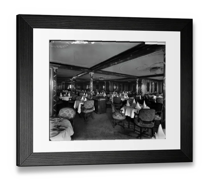Framed Print : B saloon, RMS Olympic BL24990_039
