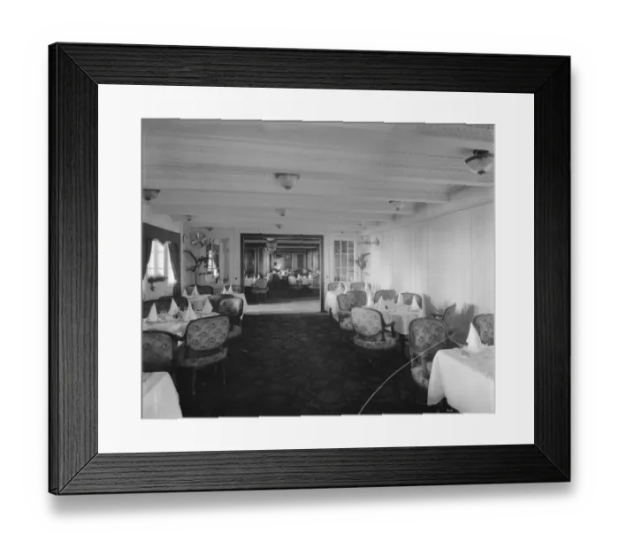 Framed Print : B saloon, RMS Olympic BL24990_040