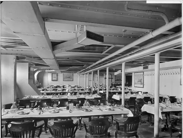 3rd class dining, RMS Olympic BL24990_048