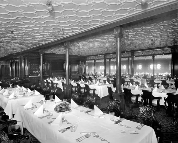 2nd class saloon, RMS Olympic BL22563_002