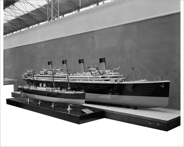 Models of SS and RMS Britannic BL22639_002