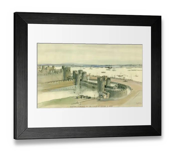 Framed Print : Tower of London IC102_001