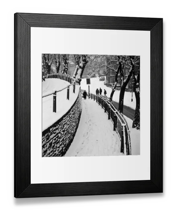 Framed Print : Holly Bush Hill a098692