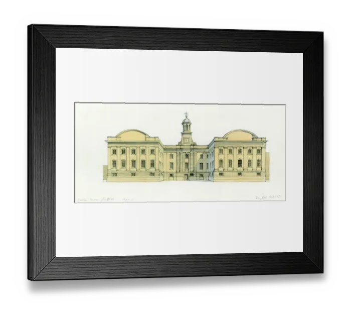Framed Print : Debtors Prison, York Castle IC121_004 Framed Print : Debtors Prison, York Castle IC121_004