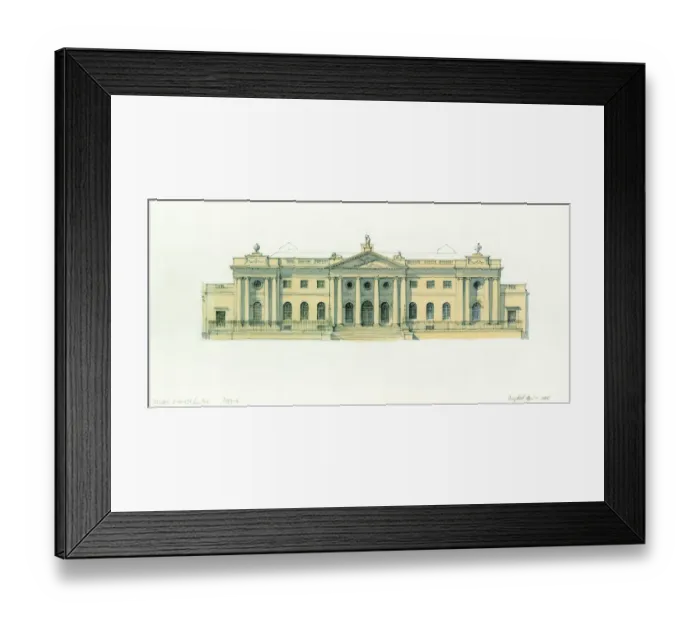 Framed Print : Assize Courts, York Castle IC121_005