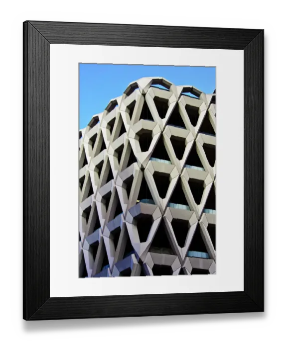 Framed Print : Welbeck Street Car Par DP094113