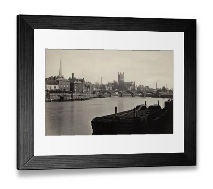 Framed Print : Worcester Bridge AL2383_062_01