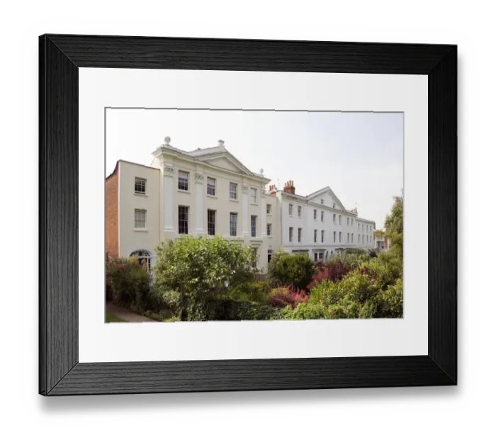 Framed Print : Britannia Square DP031157 Framed Print : Britannia Square DP031157