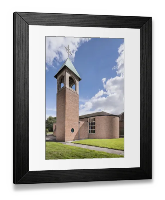 Framed Print : Roman Catholic Church of St Winefride, Monkmoor DP235132