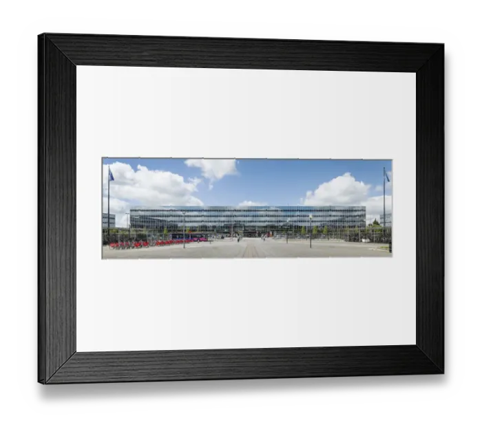 Framed Print : Milton Keynes Central Railway Station DP235365