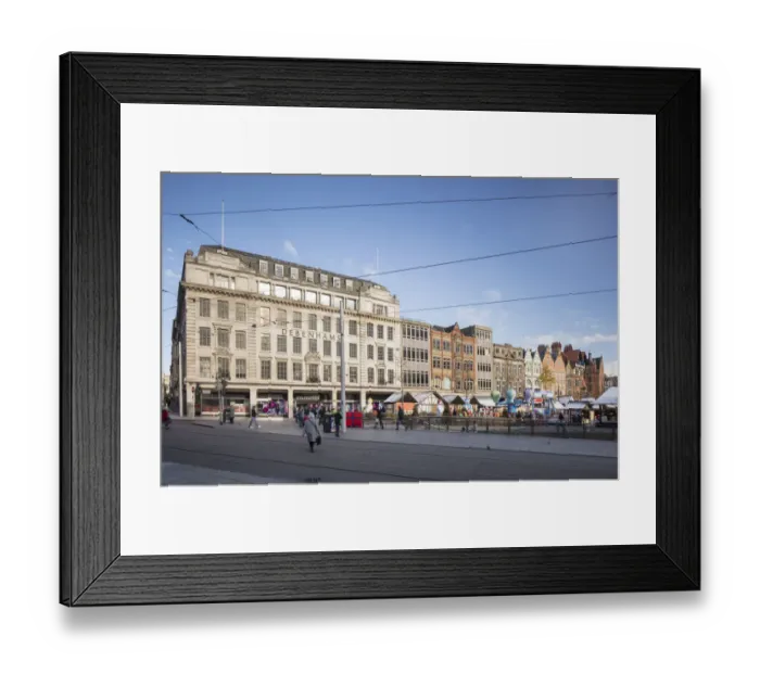 Framed Print : Long Row, Nottingham DP219277