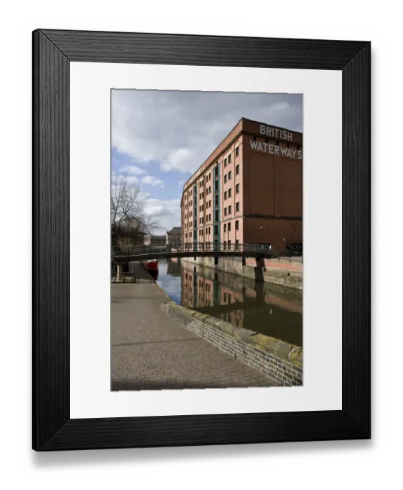 Framed Print : Nottingham Canal DP073773 Framed Print : Nottingham Canal DP073773