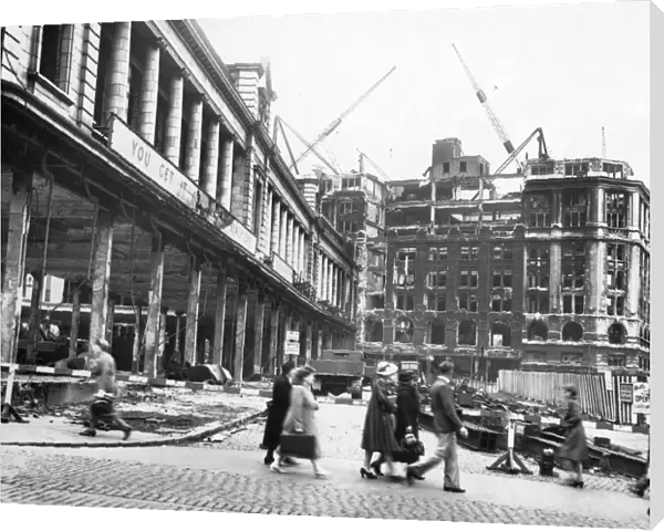 Bomb damage, Liverpool 1941 BB90_03807