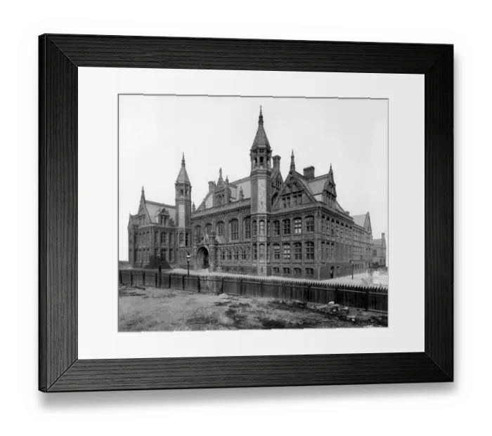 Framed Print : Birmingham Law Courts BL11041 Framed Print : Birmingham Law Courts BL11041