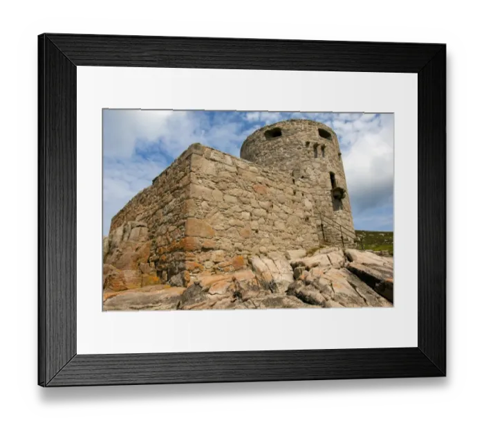 Framed Print : Cromwells Castle, Isles of Scilly N090226
