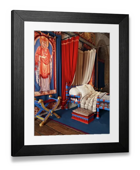 Framed Print : Dover Castle Kings Chamber N090248