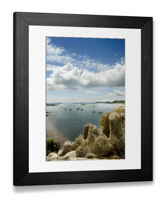 Framed Print : Tresco, Isles of Scilly N090254