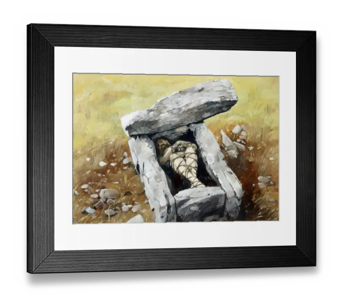 Framed Print : Cist J940465