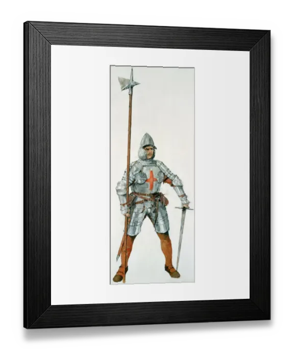 Framed Print : English soldier, Battle of Flodden Field J970046 Framed Print : English soldier, Battle of Flodden Field J970046