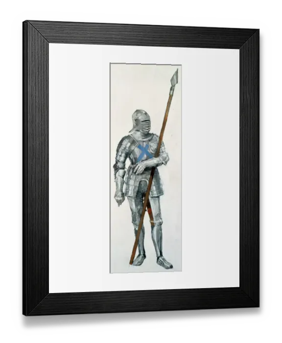 Framed Print : Scottish soldier, Battle of Flodden Field J970047