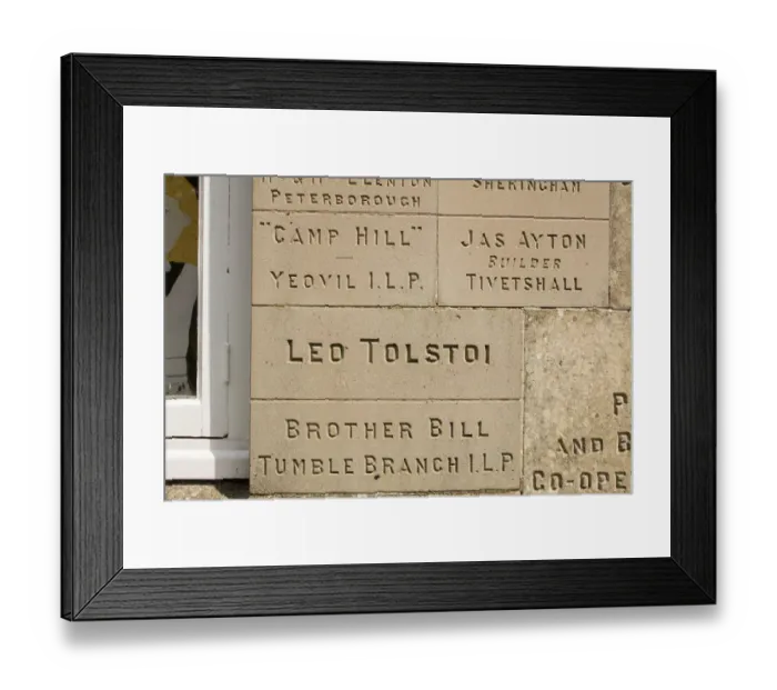 Framed Print : Strike School inscription DP217155