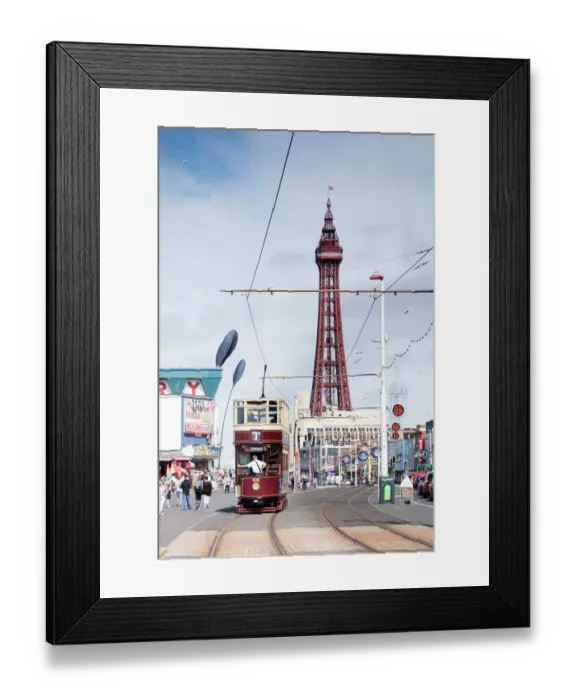 Framed Print : Blackpool Promenade DP174882