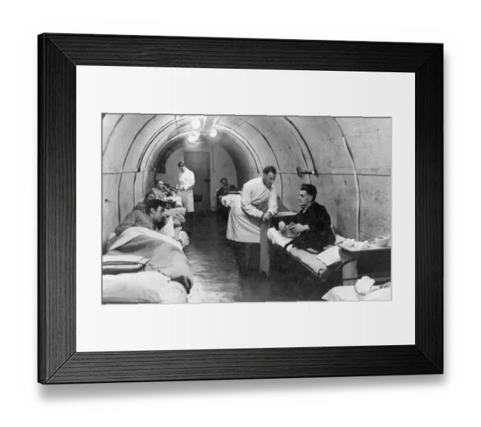 Framed Print : Dover Castle wartime tunnels 1945 N880008