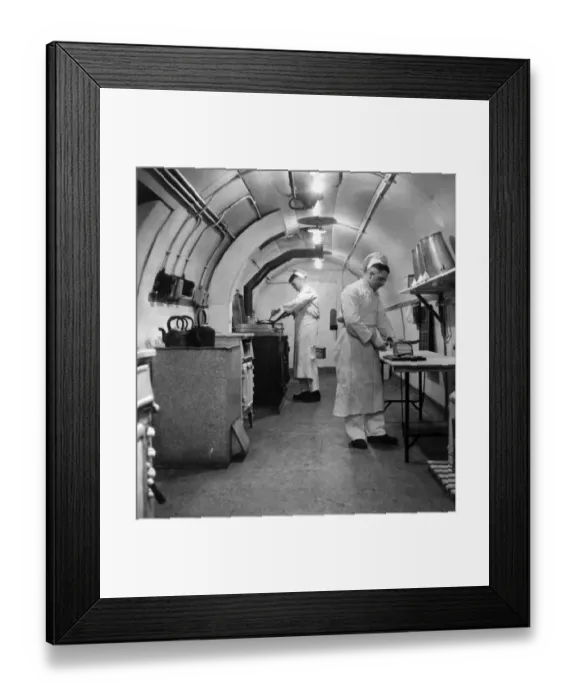 Framed Print : Dover Castle wartime tunnels 1945 N880017