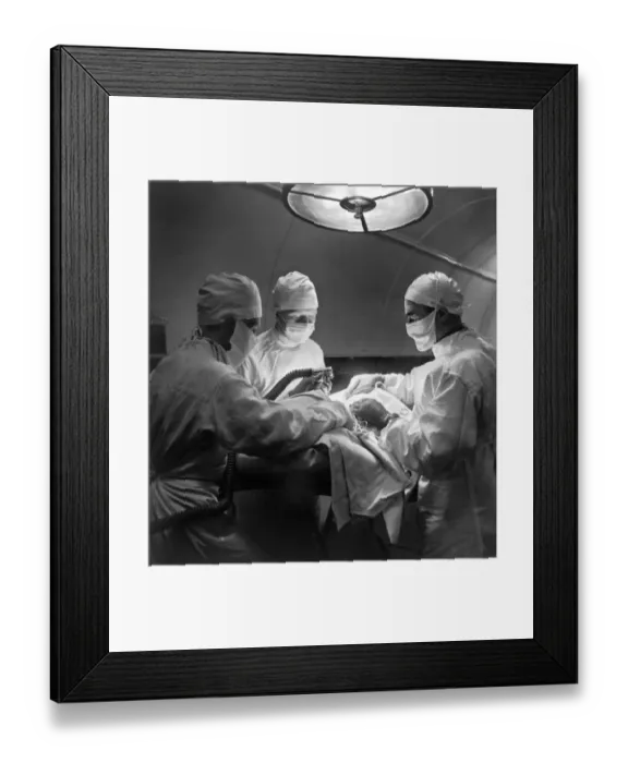 Framed Print : Dover Castle wartime tunnels 1945 N880020