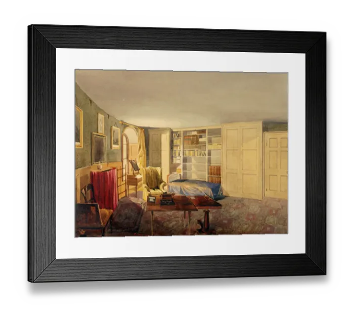 Framed Print : Duke of Wellingtons bedroom J920041