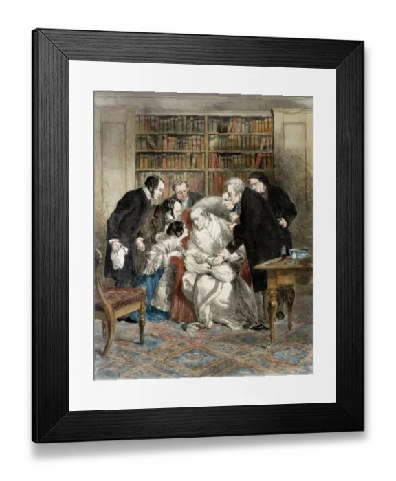 Framed Print : Last moments K020616