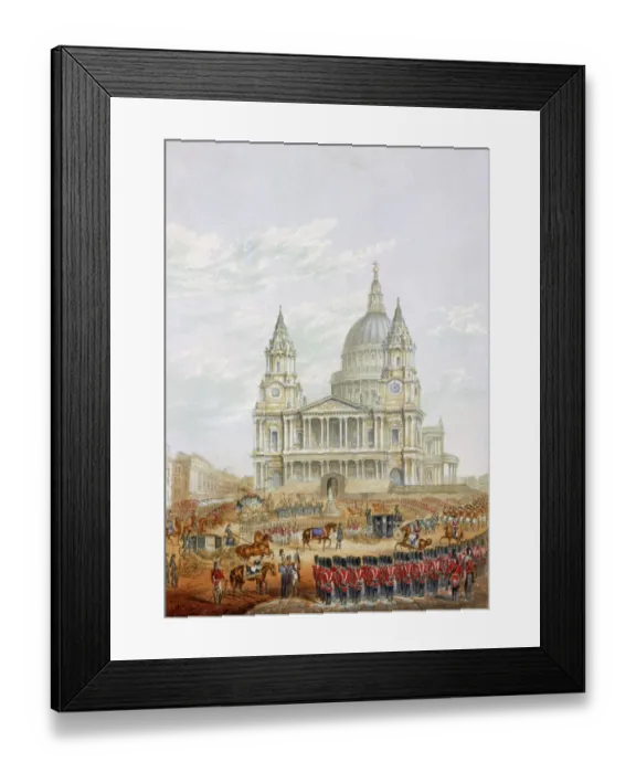 Framed Print : Wellingtons last procession K020718 Framed Print : Wellingtons last procession K020718