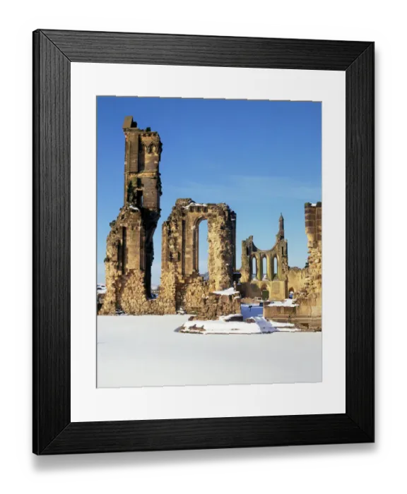Framed Print : Byland Abbey K990170