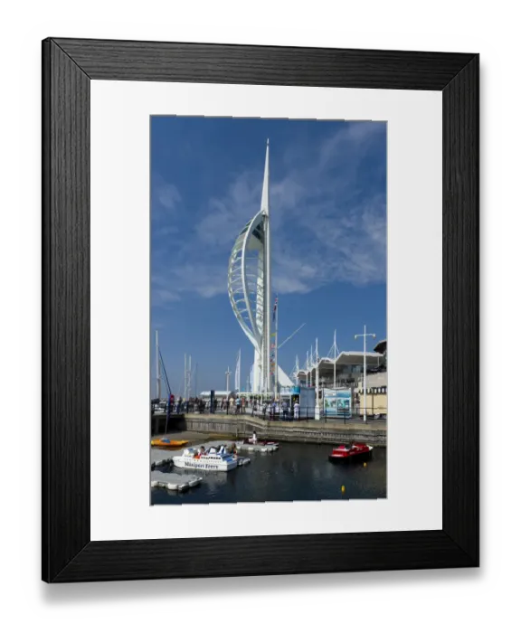 Framed Print : Spinnaker Tower DP140146